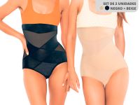 Faja reductora - Velform Cross Compression Shaper - Oscuro — Teleshopping