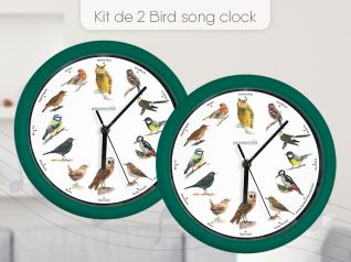 BIRD SONG CLOCK 2 UNIDAD KIT